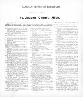 Directory 1, St. Joseph County 1907